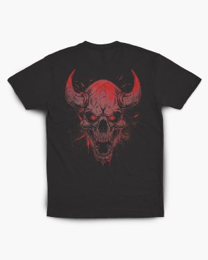 Crimson Minotaur Skull